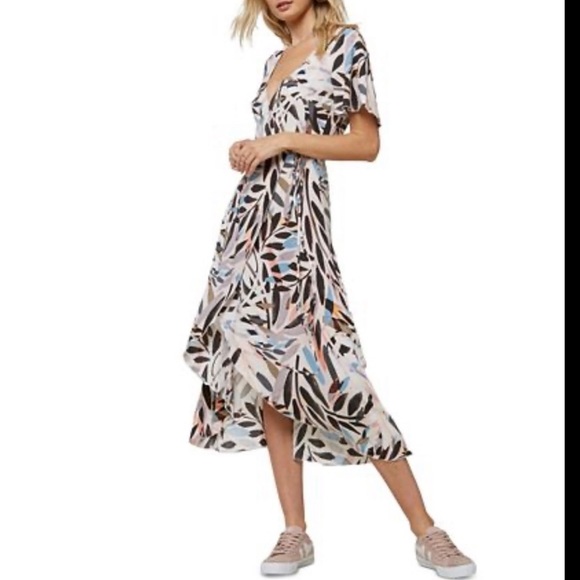 O’Neill🏝️ Carina Wrap Dress NWT! Size XS Hi LO - Picture 4 of 12